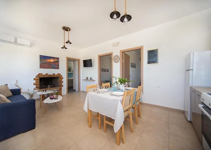 아파트 Blue View Stegna House 아크앤젤로스