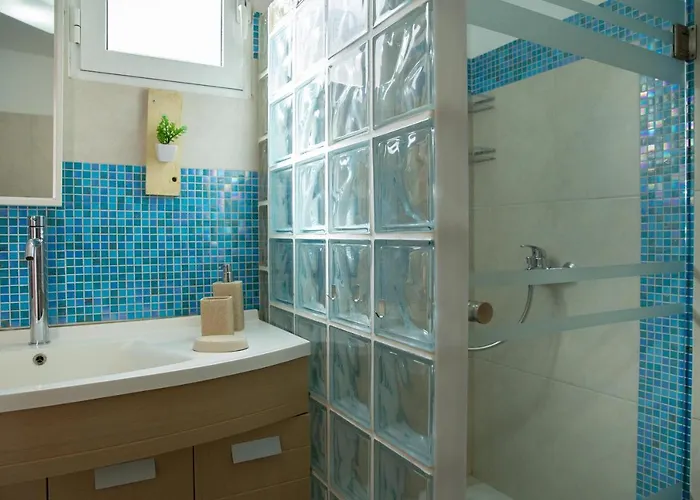 아파트 Blue View Stegna House 아크앤젤로스